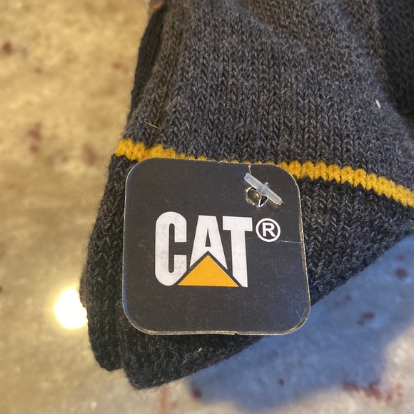 NWT CAT (Caterpillar) 3 pack Mens work socks black. Size 8-12 - Picture 5 of 9